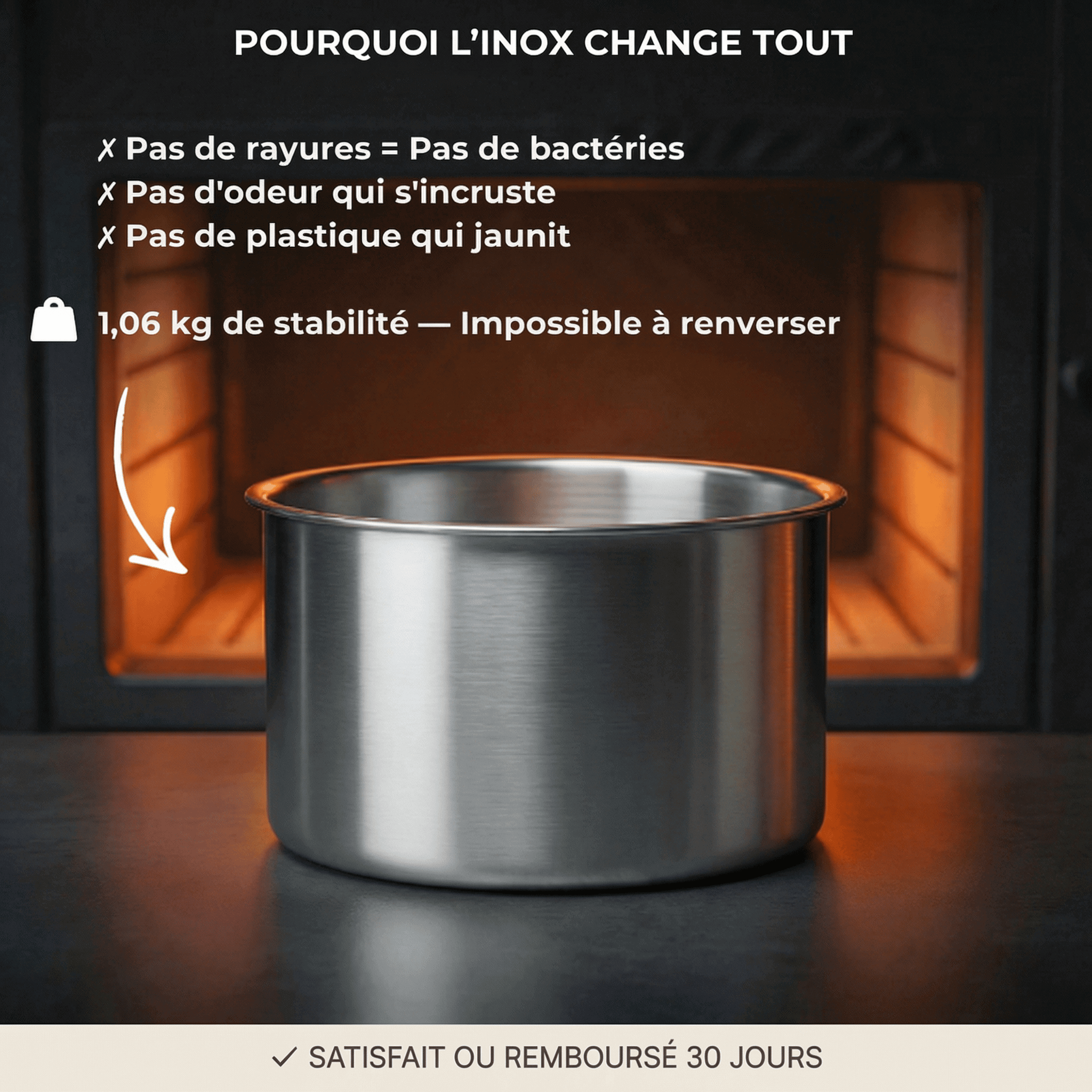 Fontaine en INOX 304