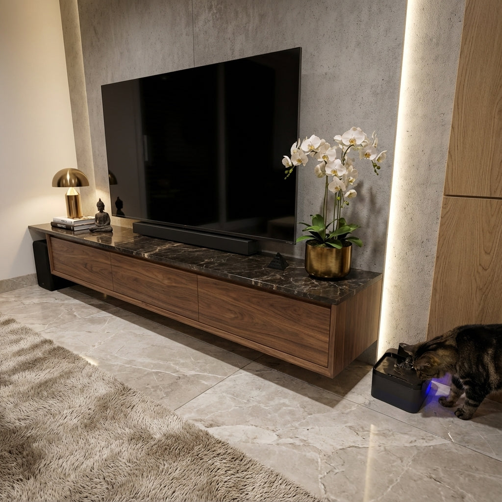 Fontis™ — Fontaine Filtrante Sans Fil pour Chat