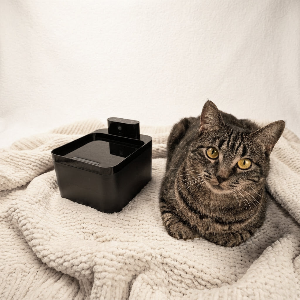 Fontis™ — Fontaine Filtrante Sans Fil pour Chat