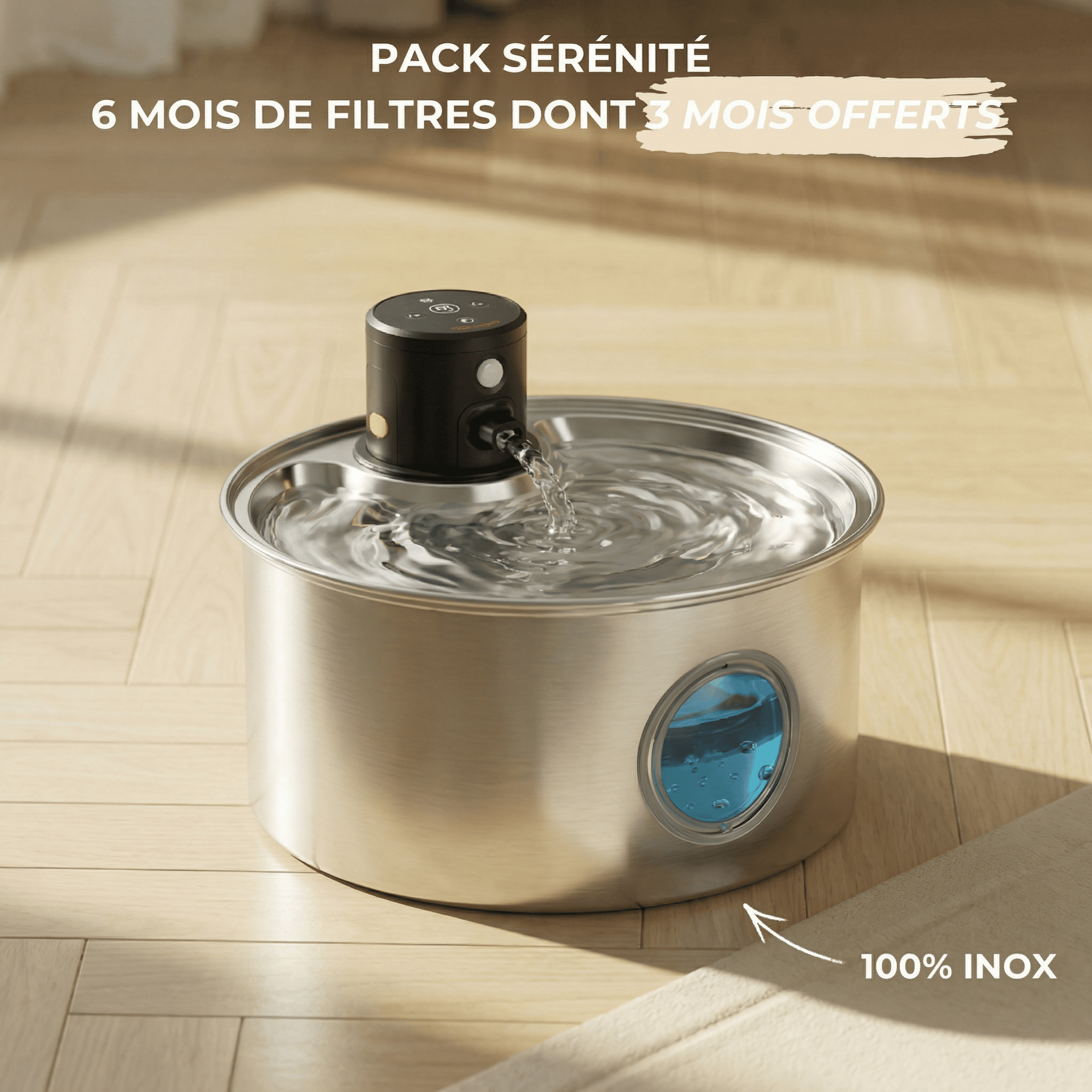 Fontaine en INOX 304